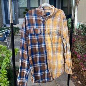 Half Bleached Flannel, Size Large